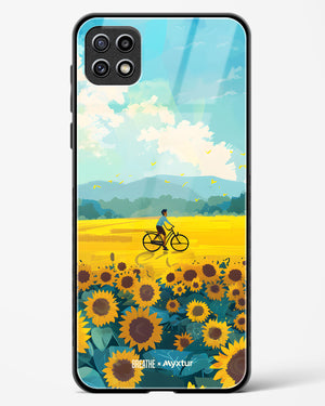 Sunflower Trails [BREATHE] Glass Case Phone Cover (Samsung)