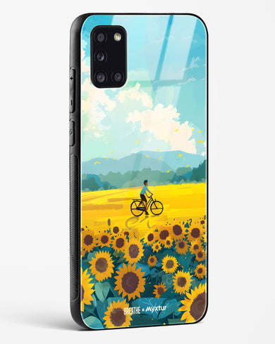 Sunflower Trails [BREATHE] Glass Case Phone Cover (Samsung)