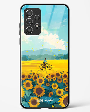 Sunflower Trails [BREATHE] Glass Case Phone Cover (Samsung)