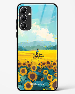 Sunflower Trails [BREATHE] Glass Case Phone Cover (Samsung)