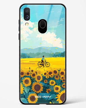 Sunflower Trails [BREATHE] Glass Case Phone Cover (Samsung)