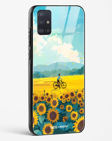 Sunflower Trails [BREATHE] Glass Case Phone Cover (Samsung)