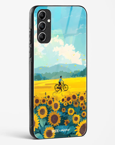Sunflower Trails [BREATHE] Glass Case Phone Cover (Samsung)