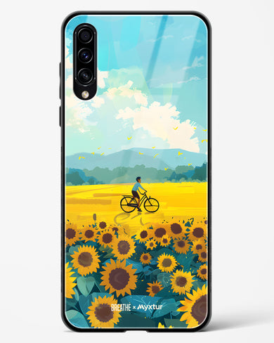 Sunflower Trails [BREATHE] Glass Case Phone Cover (Samsung)