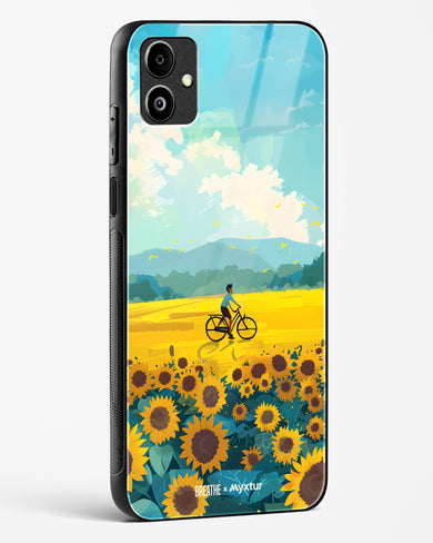 Sunflower Trails [BREATHE] Glass Case Phone Cover (Samsung)