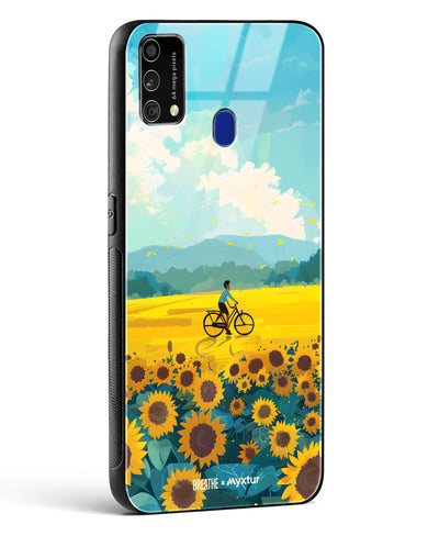 Sunflower Trails [BREATHE] Glass Case Phone Cover (Samsung)