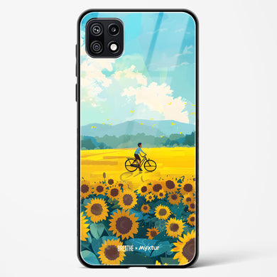 Sunflower Trails [BREATHE] Glass Case Phone Cover (Samsung)