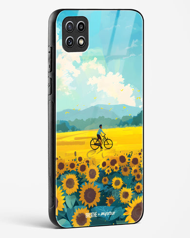 Sunflower Trails [BREATHE] Glass Case Phone Cover (Samsung)