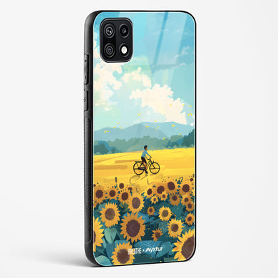 Sunflower Trails [BREATHE] Glass Case Phone Cover (Samsung)