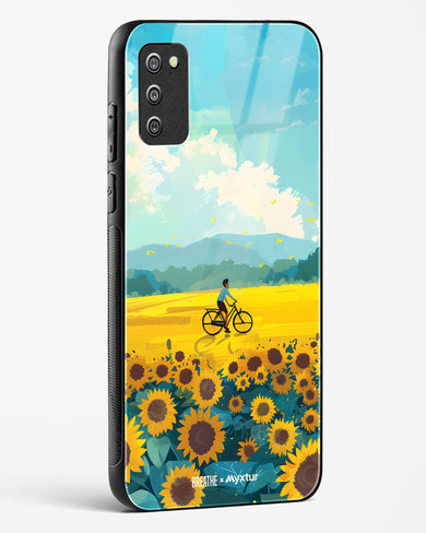 Sunflower Trails [BREATHE] Glass Case Phone Cover (Samsung)