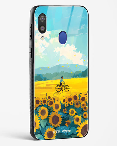 Sunflower Trails [BREATHE] Glass Case Phone Cover (Samsung)