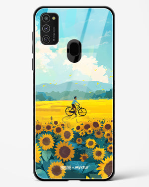 Sunflower Trails [BREATHE] Glass Case Phone Cover (Samsung)