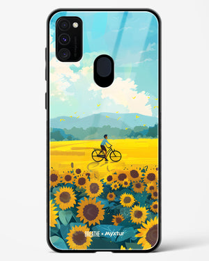 Sunflower Trails [BREATHE] Glass Case Phone Cover (Samsung)