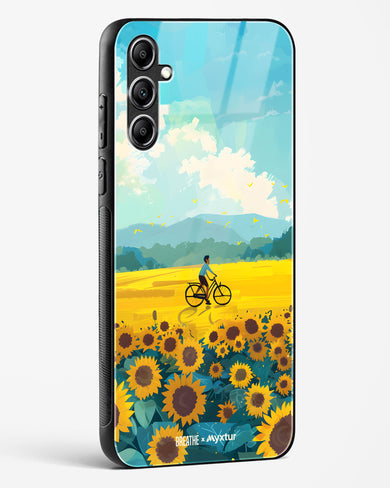 Sunflower Trails [BREATHE] Glass Case Phone Cover (Samsung)