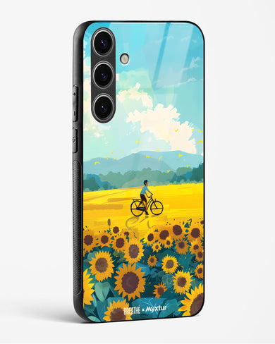 Sunflower Trails [BREATHE] Glass Case Phone Cover (Samsung)