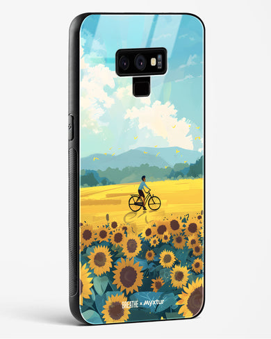 Sunflower Trails [BREATHE] Glass Case Phone Cover (Samsung)