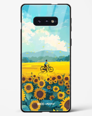 Sunflower Trails [BREATHE] Glass Case Phone Cover (Samsung)