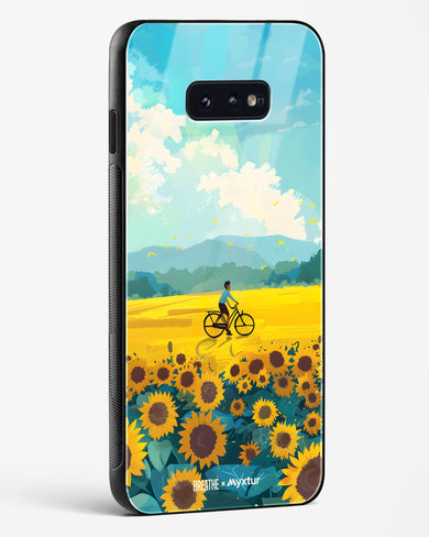 Sunflower Trails [BREATHE] Glass Case Phone Cover (Samsung)