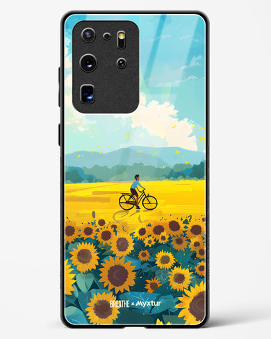 Sunflower Trails [BREATHE] Glass Case Phone Cover (Samsung)