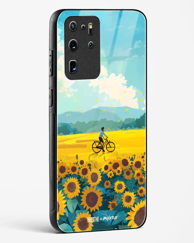 Sunflower Trails [BREATHE] Glass Case Phone Cover (Samsung)