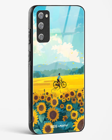 Sunflower Trails [BREATHE] Glass Case Phone Cover (Samsung)