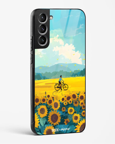 Sunflower Trails [BREATHE] Glass Case Phone Cover (Samsung)