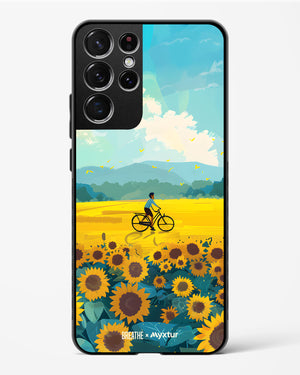 Sunflower Trails [BREATHE] Glass Case Phone Cover (Samsung)