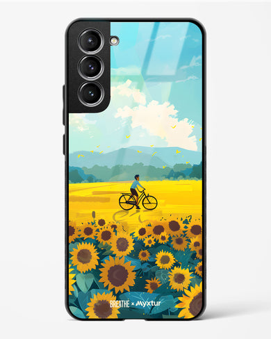 Sunflower Trails [BREATHE] Glass Case Phone Cover (Samsung)