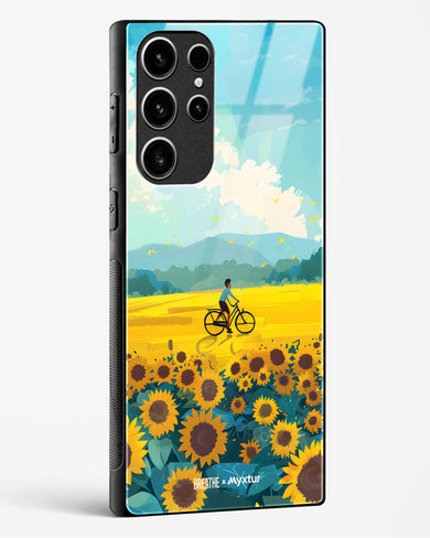 Sunflower Trails [BREATHE] Glass Case Phone Cover (Samsung)