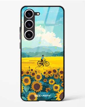 Sunflower Trails [BREATHE] Glass Case Phone Cover (Samsung)