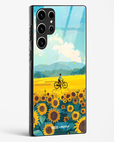 Sunflower Trails [BREATHE] Glass Case Phone Cover (Samsung)