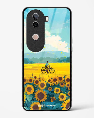Sunflower Trails [BREATHE] Glass Case Phone Cover (Vivo)