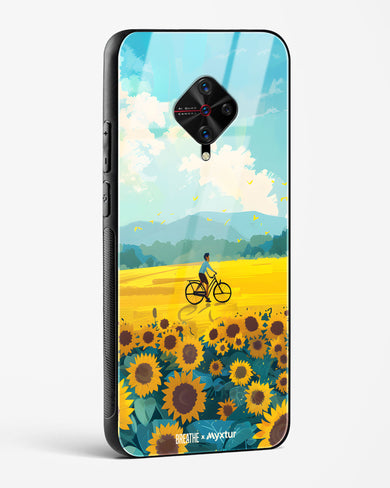 Sunflower Trails [BREATHE] Glass Case Phone Cover (Vivo)