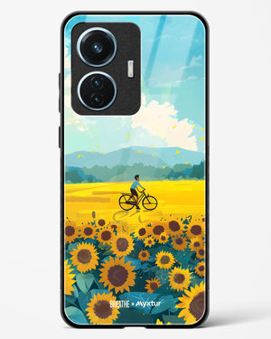Sunflower Trails [BREATHE] Glass Case Phone Cover (Vivo)