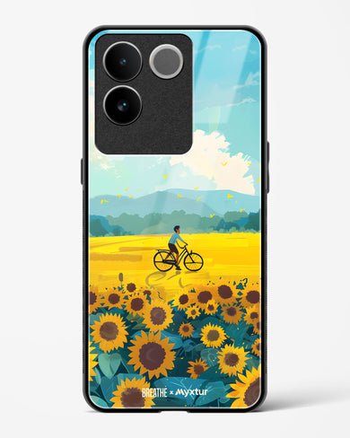 Sunflower Trails [BREATHE] Glass Case Phone Cover (Vivo)