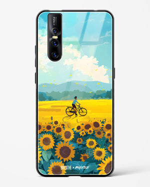 Sunflower Trails [BREATHE] Glass Case Phone Cover (Vivo)