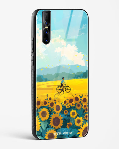 Sunflower Trails [BREATHE] Glass Case Phone Cover (Vivo)