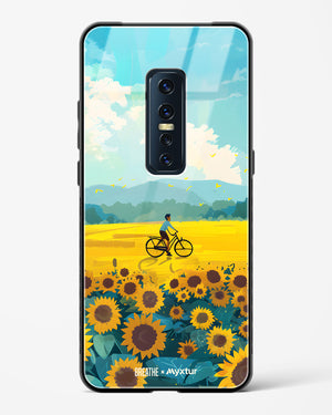 Sunflower Trails [BREATHE] Glass Case Phone Cover (Vivo)