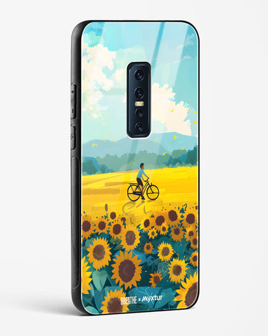Sunflower Trails [BREATHE] Glass Case Phone Cover (Vivo)