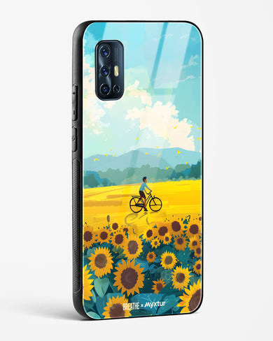 Sunflower Trails [BREATHE] Glass Case Phone Cover (Vivo)