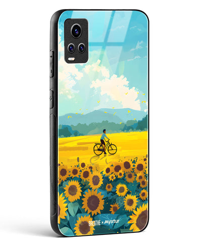 Sunflower Trails [BREATHE] Glass Case Phone Cover (Vivo)