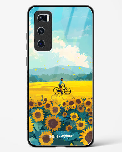 Sunflower Trails [BREATHE] Glass Case Phone Cover (Vivo)