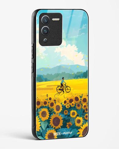 Sunflower Trails [BREATHE] Glass Case Phone Cover (Vivo)