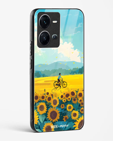 Sunflower Trails [BREATHE] Glass Case Phone Cover (Vivo)