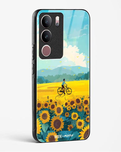 Sunflower Trails [BREATHE] Glass Case Phone Cover (Vivo)