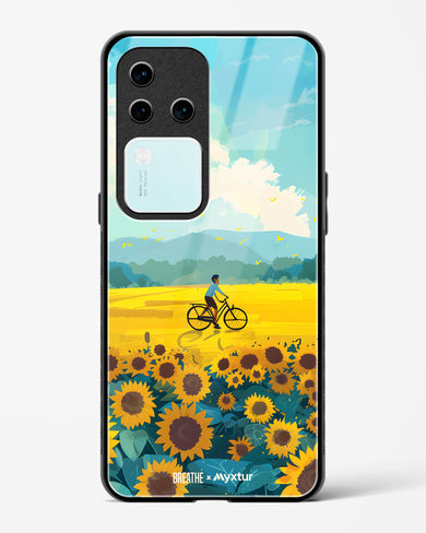 Sunflower Trails [BREATHE] Glass Case Phone Cover (Vivo)