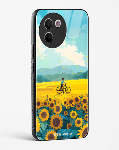 Sunflower Trails [BREATHE] Glass Case Phone Cover (Vivo)