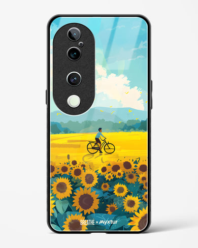 Sunflower Trails [BREATHE] Glass Case Phone Cover (Vivo)