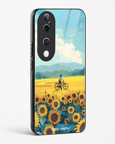 Sunflower Trails [BREATHE] Glass Case Phone Cover (Vivo)