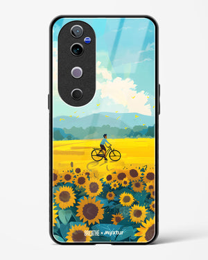 Sunflower Trails [BREATHE] Glass Case Phone Cover (Vivo)